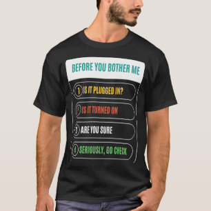 Funny, bevor du mich gebadet hast, ist es in Techn T-Shirt