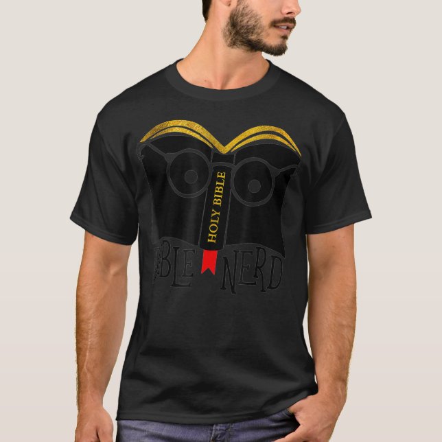 Funny Bible Nerd für Theologiestudentin oder -lehr T-Shirt (Vorderseite)