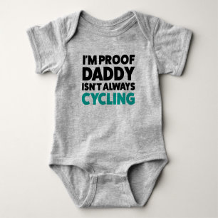 Funny Bicycle Jersey Bodysuit für Baby Strampler