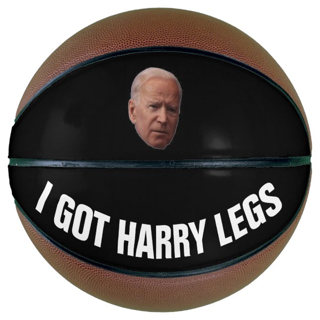 FUNNY BIDEN I GOT HARRY LEGES Basketballs (Vorderseite)