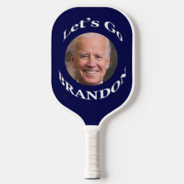 Funny Biden Let's Go Brandon Pickleball Schläger