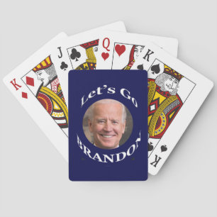 Funny Biden Let's Go Brandon Spielkarten