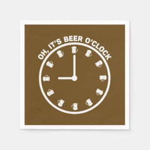 Funny Bierwort Art Bar mancave Serviette