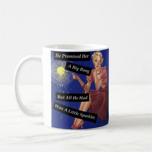 Funny Big Band Single Girl Vintag Style Verabredet Kaffeetasse