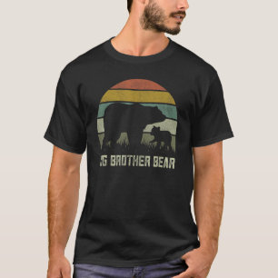 Funny Big Brother Bären Shirts, One Kid Cub Bro Si T-Shirt