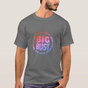 Funny Big Bust Mekhi-Becton farbenfrohe Retro Vint T-Shirt