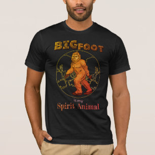 Funny Big Foot ist mein Geist Tier T-Shirt