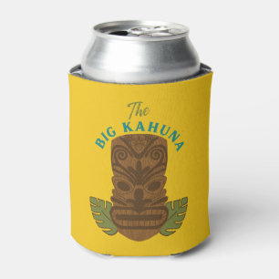 Funny Big Kahuna Tiki Maske Vatertag Dosenkühler