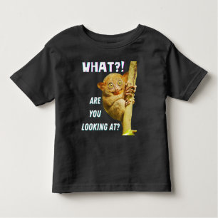 Funny Big Mit Augen Tarsier Was Sie sehen Kleinkind T-shirt
