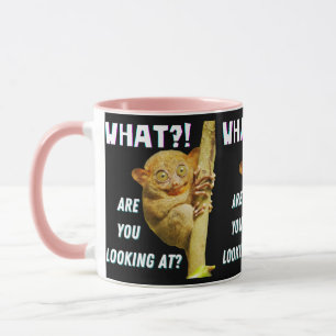 Funny Big Mit Augen Tarsier Was Sie sehen Tasse