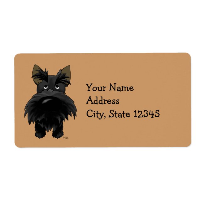 Funny Big Nose Scottie (Vorne)