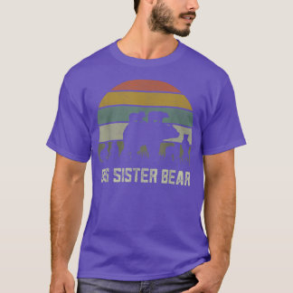Funny Big Sister Bären Shirts, Six Kid Cubs Sis Si T-Shirt