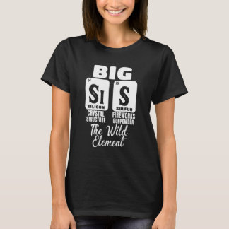 Funny Big Sister Science Chemistry Girl Sis The Wi T-Shirt