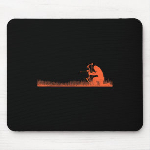 Funny Bigfoot Archery Bow Hunter Sasquatch Bow Hun Mousepad