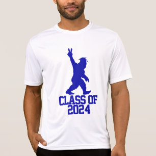 Funny Bigfoot Class von 2024 - Abschluss 2024 T-Shirt