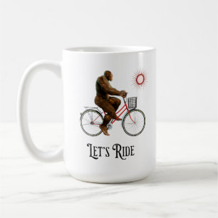Funny Bigfoot Cycling, Lass's Ride Kaffeetasse