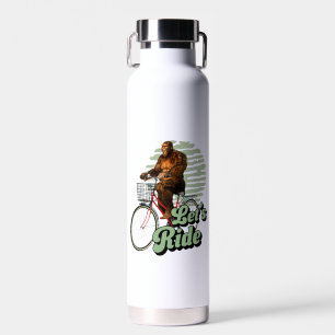 Funny Bigfoot Cycling, Lass's Ride Trinkflasche