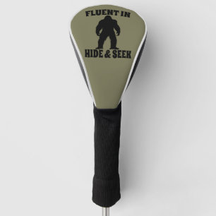 Funny Bigfoot - fließend in Verborgen und Suchen Golf Headcover