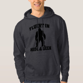 Funny Bigfoot - fließend in Verborgen und Suchen Hoodie