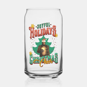 Funny Bigfoot - Joyful Holidays Christmas Cheer Dosenglas