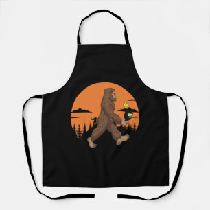 Funny Bigfoot Pickleball 6 Schürze