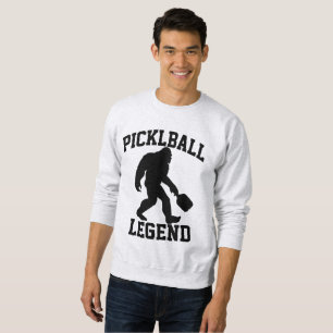 Funny Bigfoot Pickleball Legend Sweatshirt