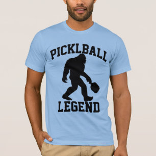 Funny Bigfoot Pickleball Legend T-Shirt