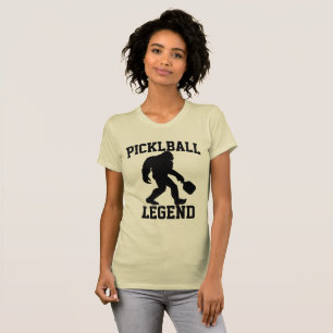 Funny Bigfoot Pickleball Legend T-Shirt