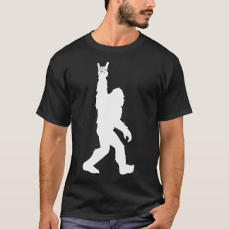 Funny Bigfoot Rock and Roll Tshirt für Sasquatch