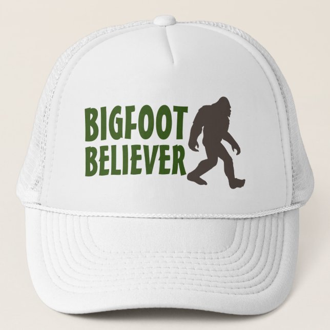 Funny Bigfoot Sasquatch Hat Truckerkappe (Vorderseite)