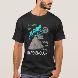 Funny Bike Crash Mountain Bicycle Mühe T-Shirt