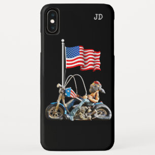 Funny Biker American Flag Case-Mate iPhone Hülle