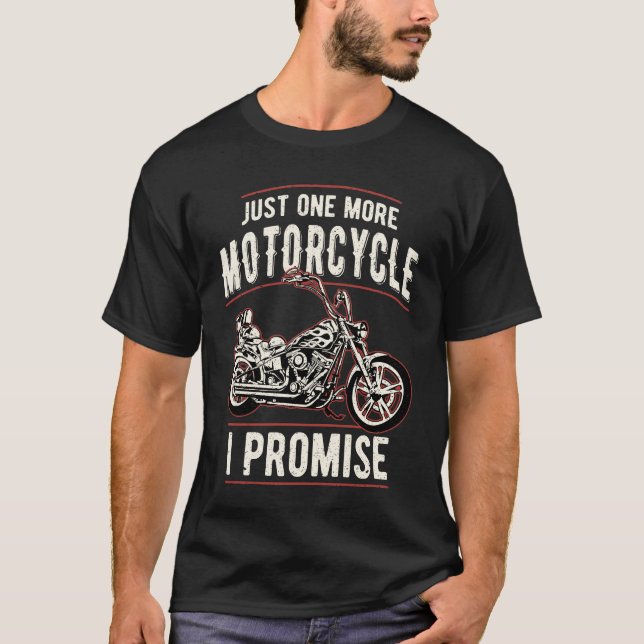 Funny Biker Quotes Motorradfahrerdesign T-Shirt (Vorderseite)