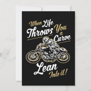 Funny Biker Quotes Sarcastic Motorrad Rider Gesche Feiertagskarte