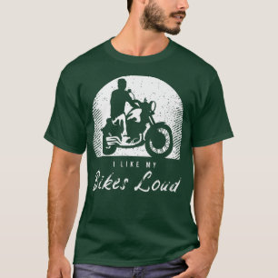 Funny Biker Sprichwort für eine lange Strecke des  T-Shirt
