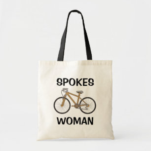 Funny Biking Mama Spokes Frau Tragetasche