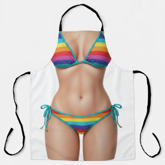 Funny Bikini Grill Schürze - GRILLEN Novelty Gift