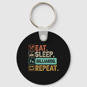 Funny Billiard Game 9-Ball Vater Cue Stick Lo Schlüsselanhänger