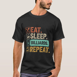 Funny Billiard Game 9-Ball Vater Cue Stick Lo T-Shirt