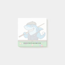 Funny Billiards Fanatic Personalized Stick Notepad