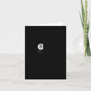 Funny Billiards Langärmeln für 8-ll Pool Player Karte