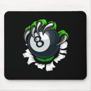 Funny Billiards Nails Art Billiard Spielen Pool P Mousepad