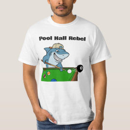 Funny Billiards Pool Hall Rebel T-Shirt