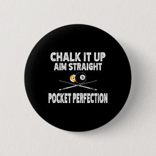 Funny Billiards Pool Ziel Straight Pocket Perfecti Button