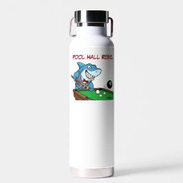 Funny Billiards Shark Water Bottle  Trinkflasche