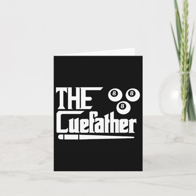 Funny Billiards Spiel mit Pool Karte (Vorderseite)