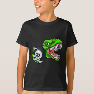 Funny Billiards T-rex Art Billard Spielen Pool P T-Shirt