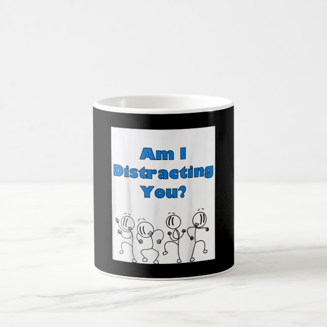 Funny bin ich ablenkend, dass du das menschliche D Kaffeetasse (Mittel)
