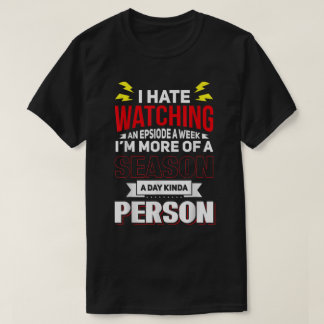 Funny Binge Watchdesign für Binge Watcher und T-Shirt