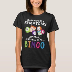 Funny Bingo Ball Bingo Gamer T-Shirt